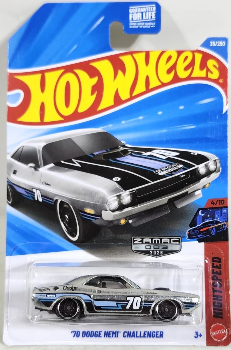 2026 Hot Wheels '70 Dodge Hemi Challenger (Zamac)