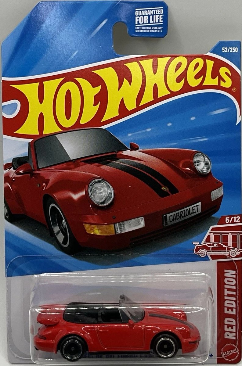2026 Hot Wheels Porsche 911 Turbo Cabriolet