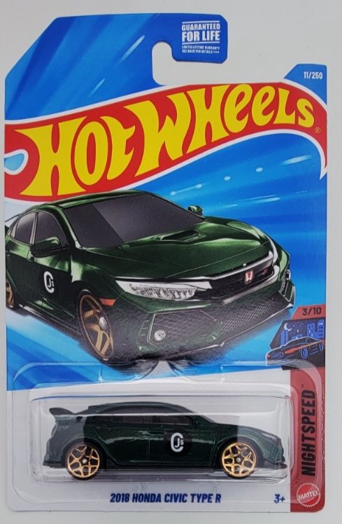 2026 Hot Wheels 2018 Honda Civic Type R