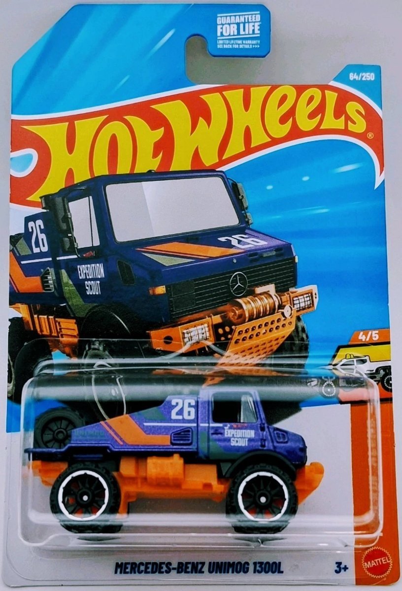 2026 Hot Wheels Mercedes-Benz Unimog 1300L