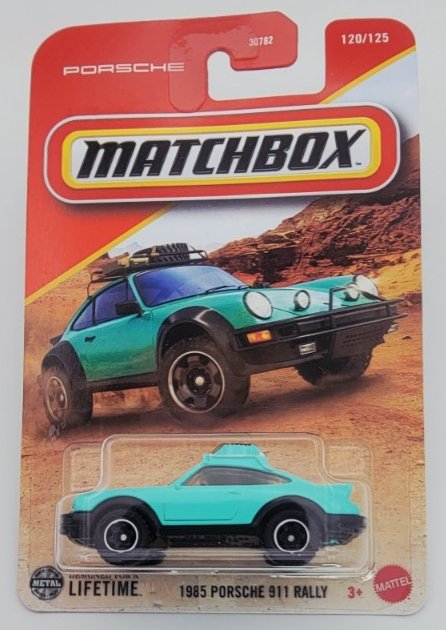 2025 Matchbox 1985 Porsche 911 Rally
