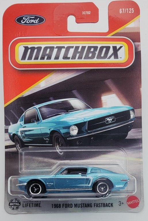 2025 Matchbox 1968 Ford Mustang Fastback