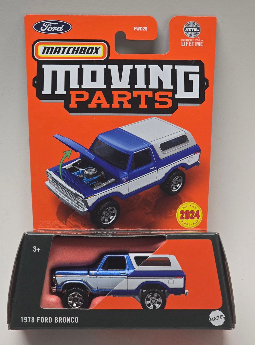 2024 Matchbox 1978 Ford Bronco (First Edition)