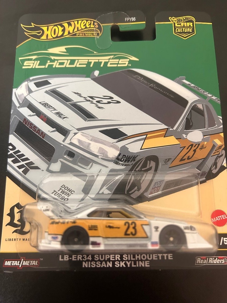 2025 Hot Wheels LB-ER34 Super Silhouette Nissan Skyline