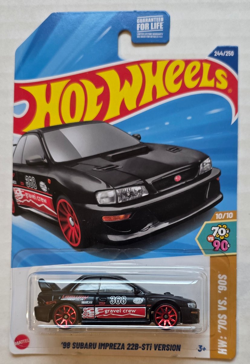 2025 Hot Wheels '98 Subaru Impreza 22B-STI Version