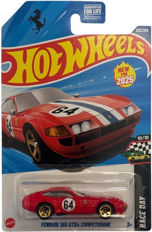 2025 Hot Wheels Ferrari 365 GTB4 Competizione (First Edition)