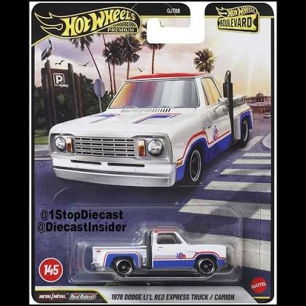 2026 Hot Wheels 1978 Dodge Li'L Red Express Truck