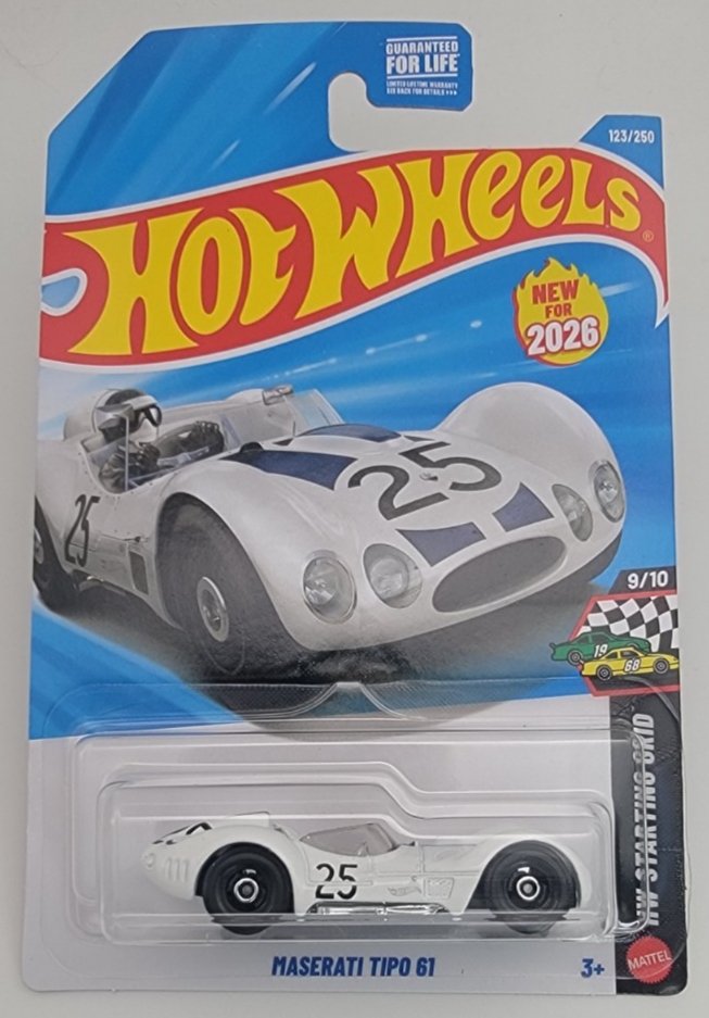 2026 Hot Wheels Maserati Tipo 61 (First Edition)