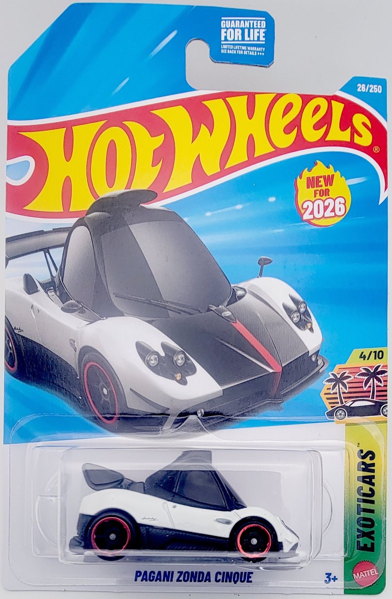 2026 Hot Wheels Pagani Zonda Cinque (First Edition)