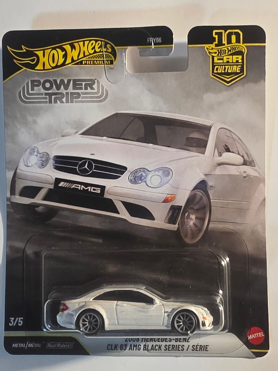 2026 Hot Wheels 2008 Mercedes-Benz CLK 63 AMG Black Series
