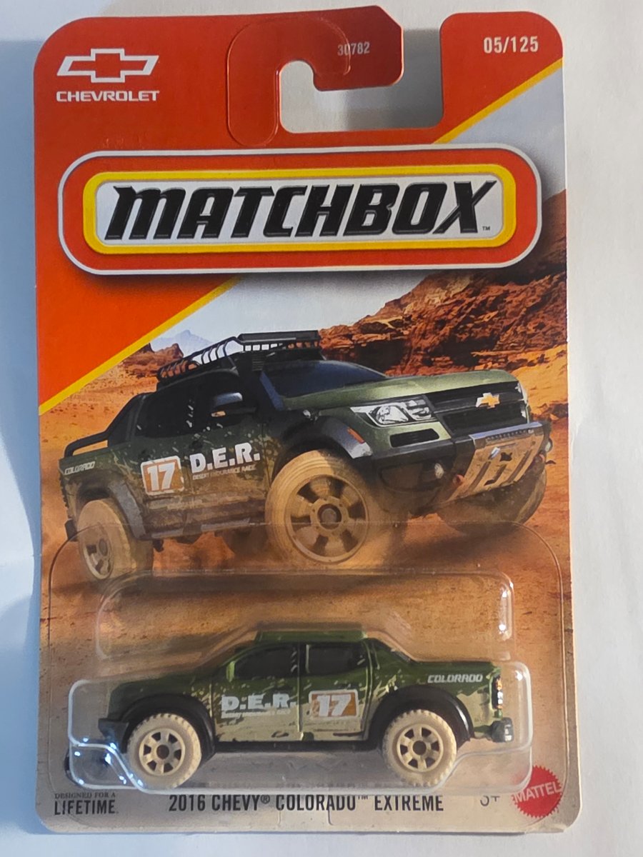 2026 Matchbox '16 Chevy Colorado Extreme
