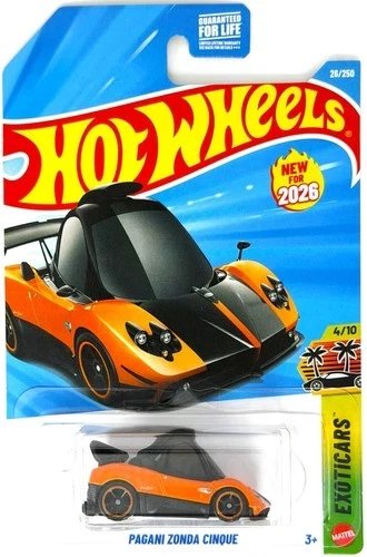 2026 Hot Wheels Pagani Zonda Cinque (First Edition)