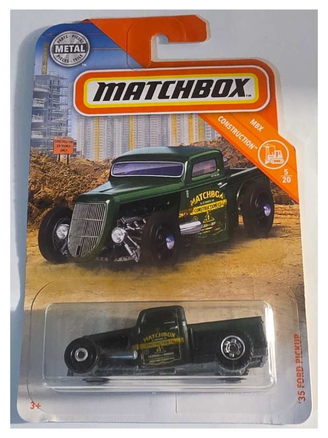 2019 Matchbox '35 Ford Pickup (First Edition)