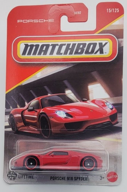 2025 Matchbox Porsche 918 Spyder