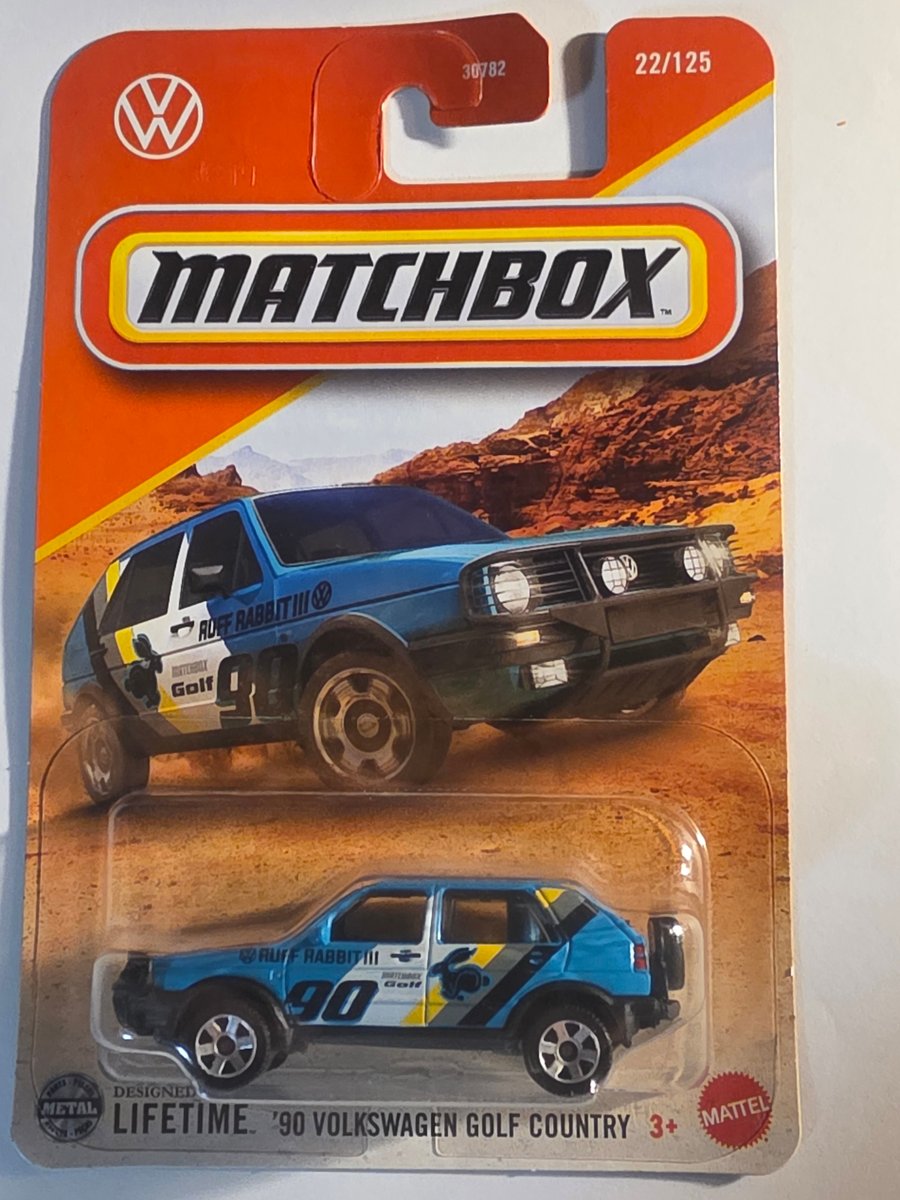 2025 Matchbox 1990 Volkswagen Golf Country