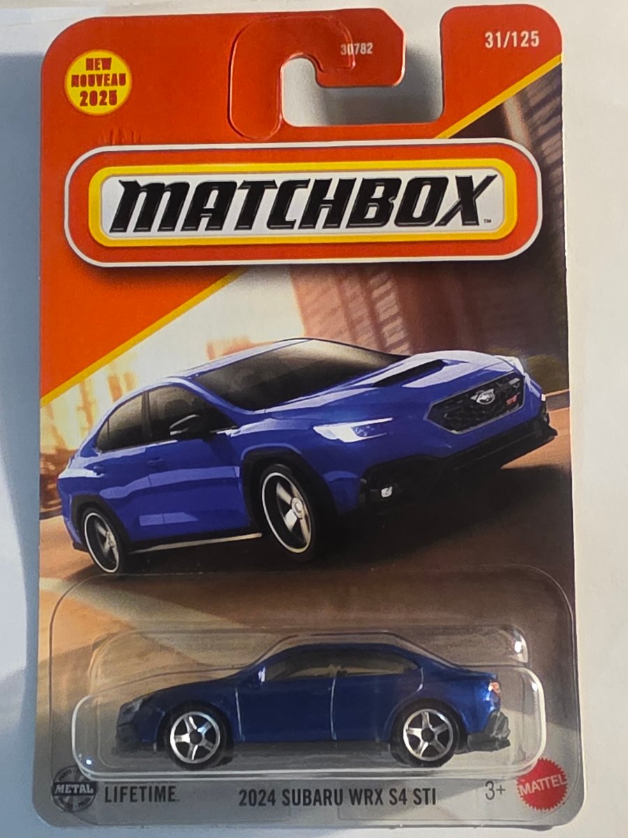 2025 Matchbox 2024 Subaru WRX S4 STI (First Edition)
