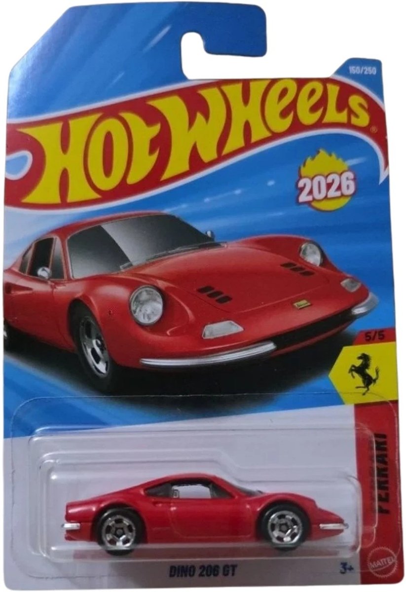 2026 Hot Wheels Dino 206 GT (First Edition)
