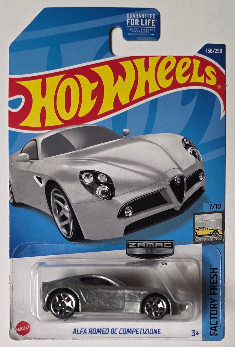 2022 Hot Wheels Alfa Romeo 8C Competizione (Zamac)