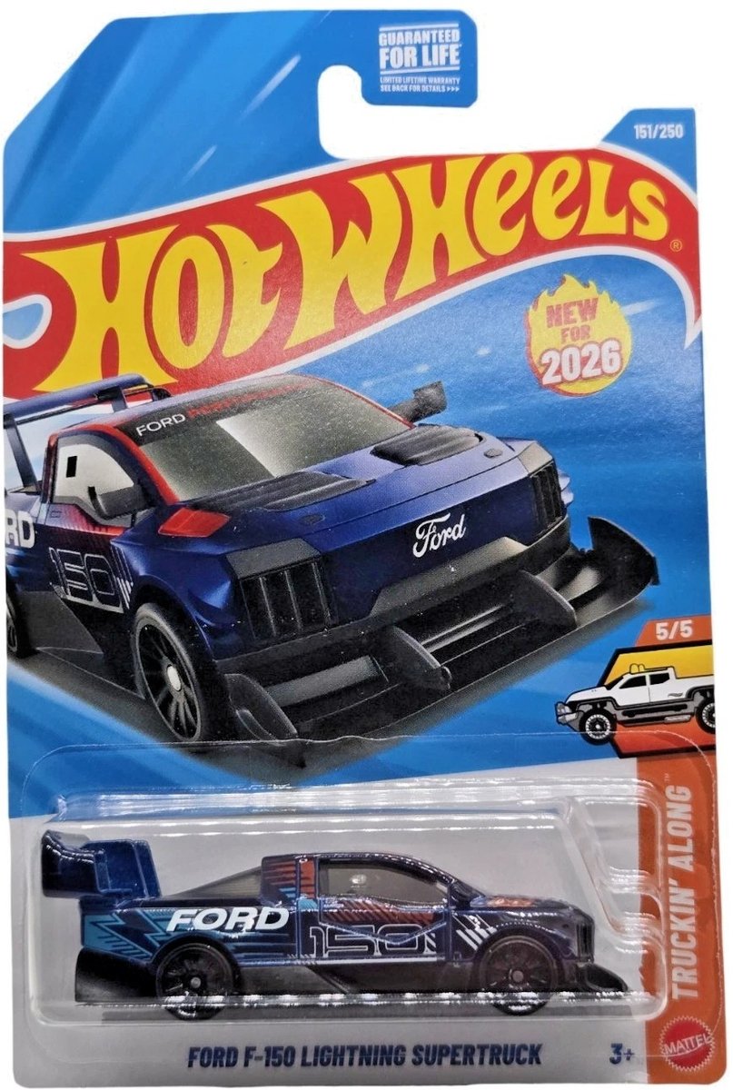 2026 Hot Wheels Ford F-150 Lightning Supertruck (First Edition)