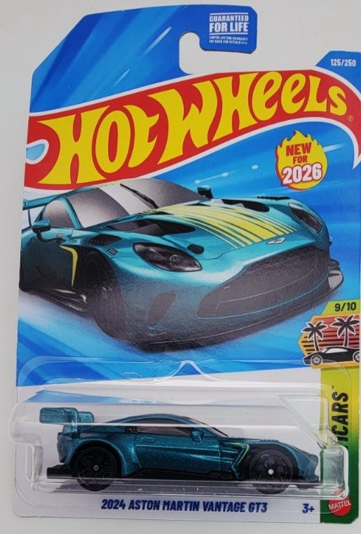 2026 Hot Wheels 2024 Aston Martin Vantage GT3