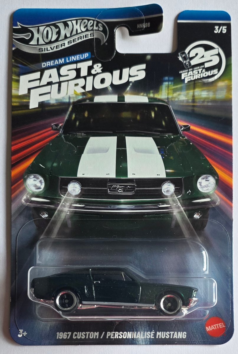 2026 Hot Wheels 1967 Custom Mustang