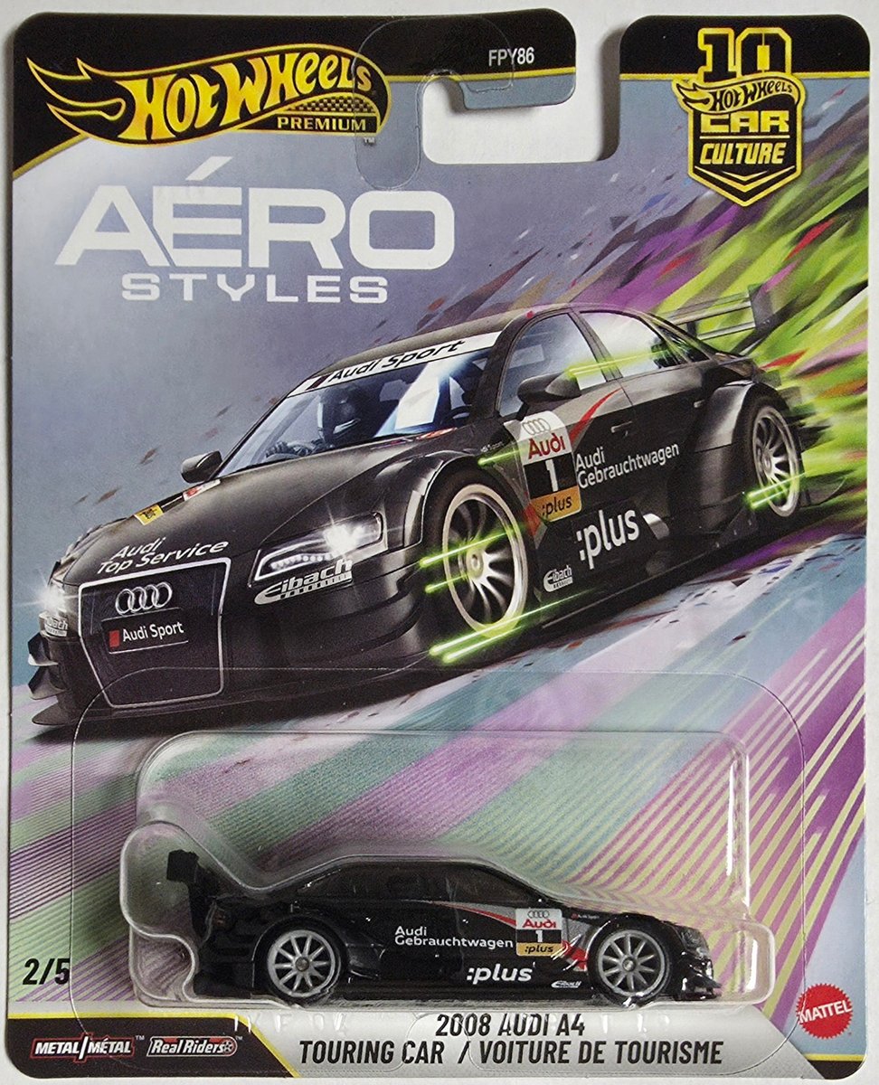 2026 Hot Wheels 2008 Audi A4 Touring Car