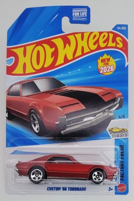 2026 Hot Wheels Custom '66 Toronado (First Edition)