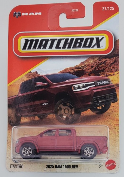 2026 Matchbox 2025 Ram 1500 REV