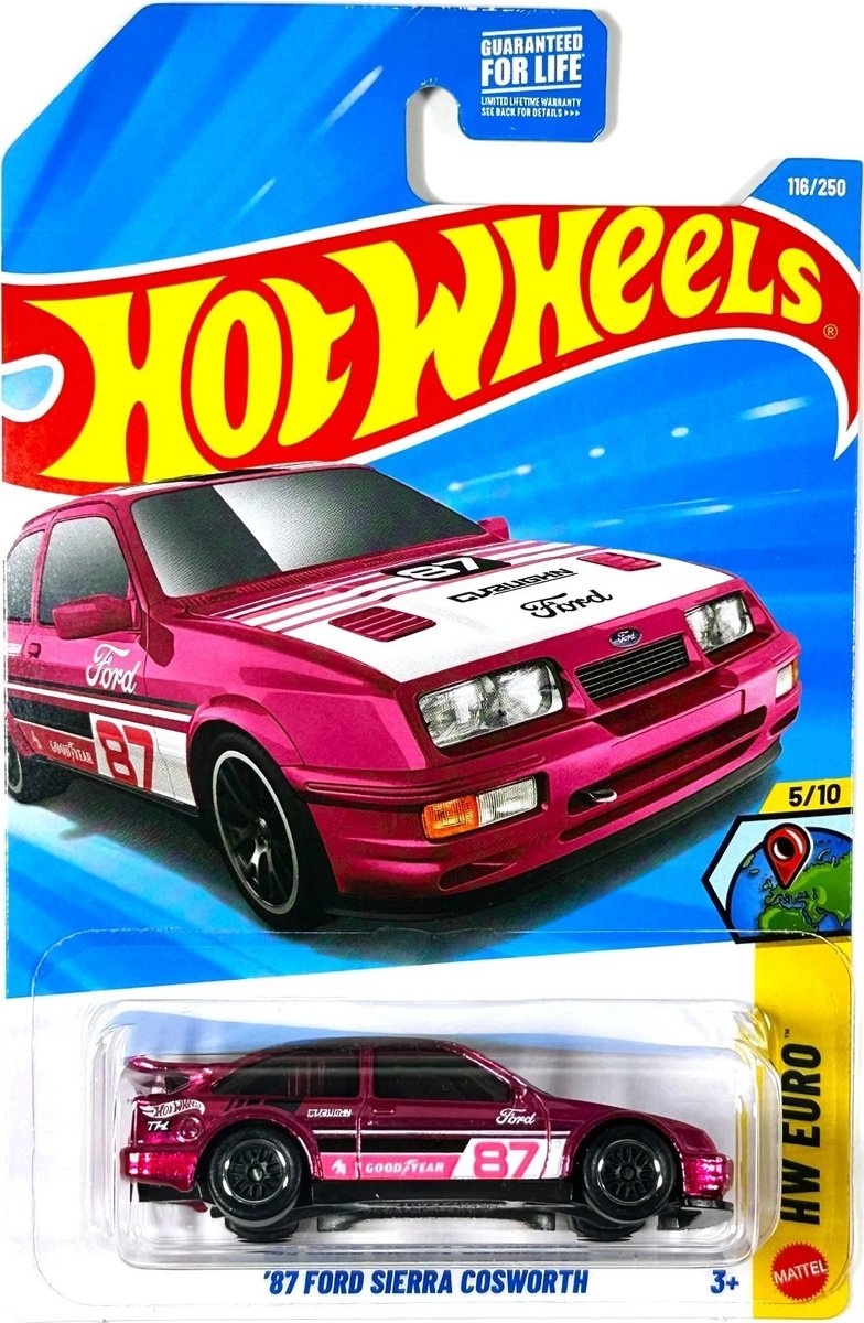 2026 Hot Wheels 87 Ford Sierra Cosworth (Super Treasure Hunt)