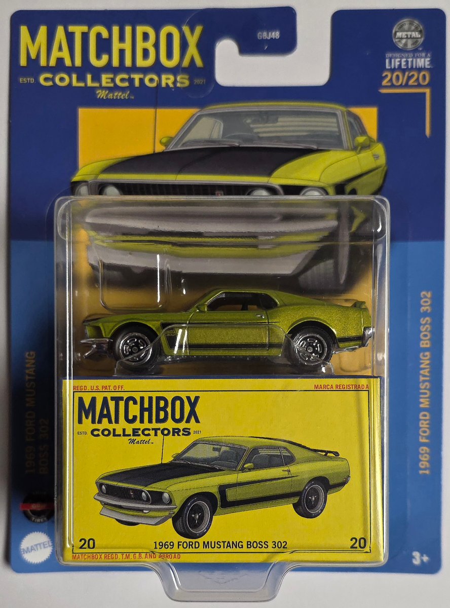2024 Matchbox 1969 Ford Mustang Boss 302