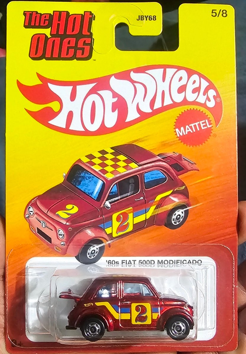 2026 Hot Wheels '60s Fiat 500D Modificado
