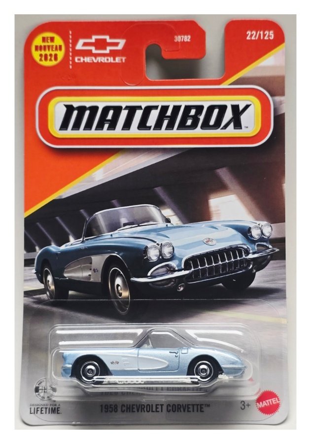 2026 Matchbox 1958 Chevrolet Corvette