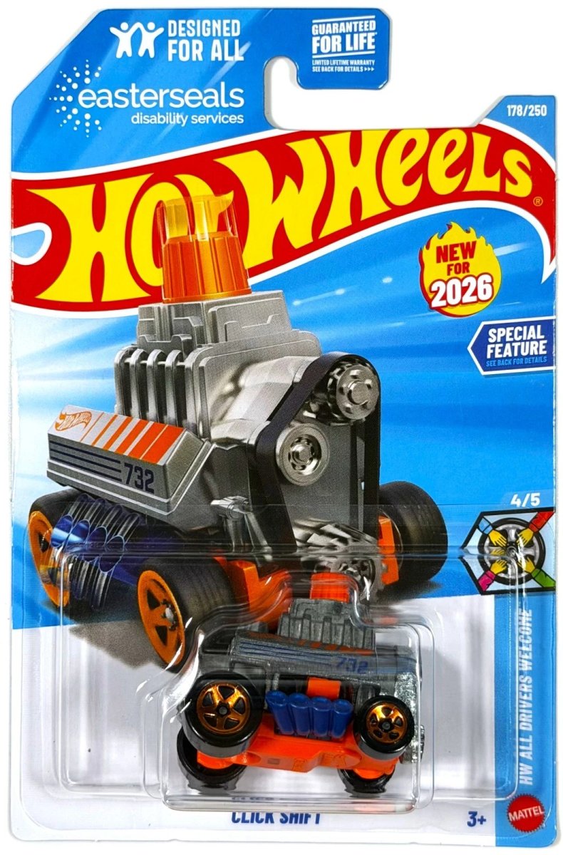 2026 Hot Wheels Click Shift (First Edition)