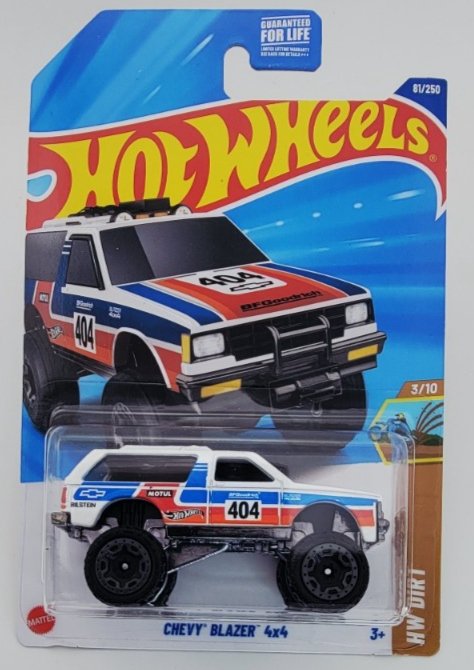 2025 Hot Wheels Chevy Blazer 4X4